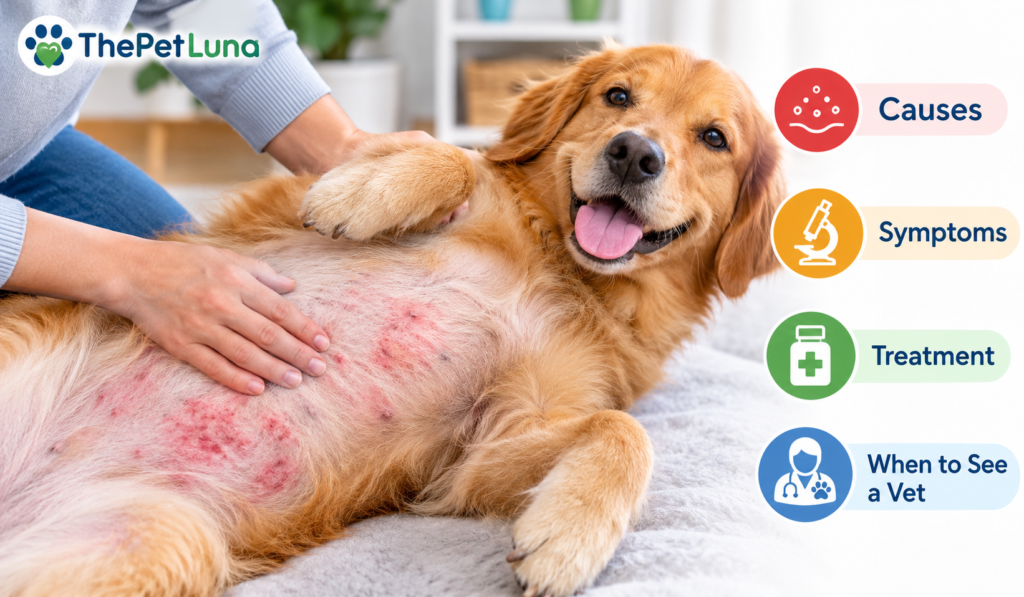 Rash on Dogs Belly Causes Symptoms Treatment and When to See a Vet rash on dogs belly causes symptoms treatment and when to see a vet