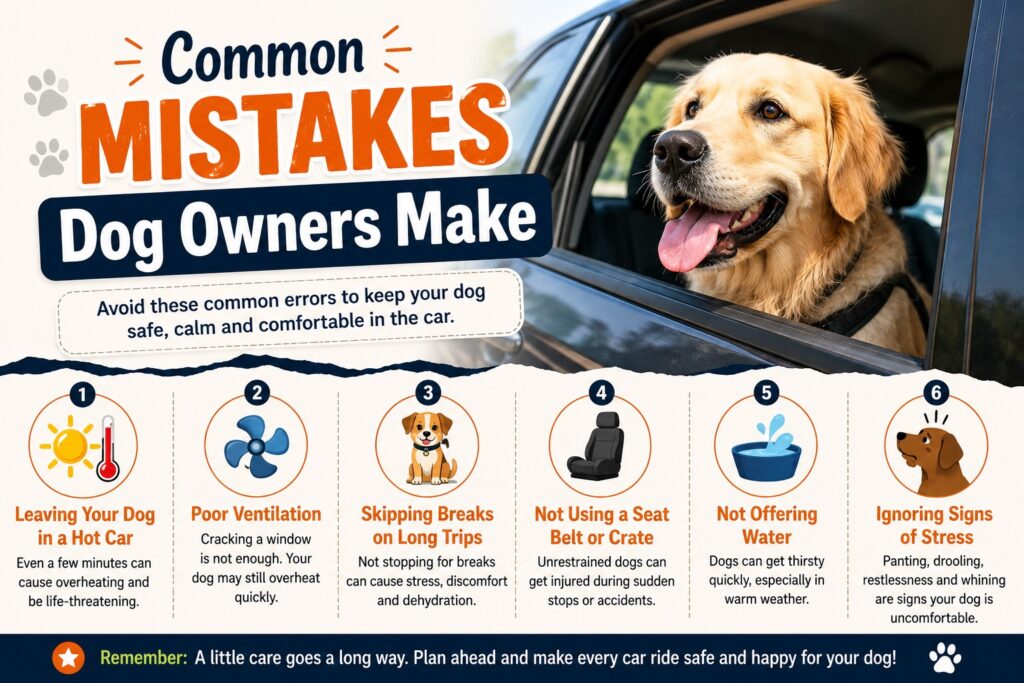 Why Do Dogs Pant in the Car Causes Signs to Watch and Simple Ways to Keep Your Dog Comfortable common mistakes dog owners make