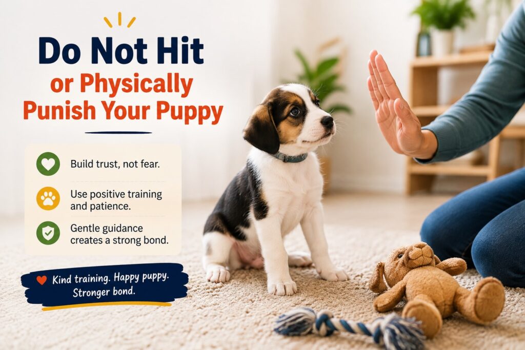 How to Stop Puppy Biting Easy Training Tips That Really Work do not hit or physically punish your puppy