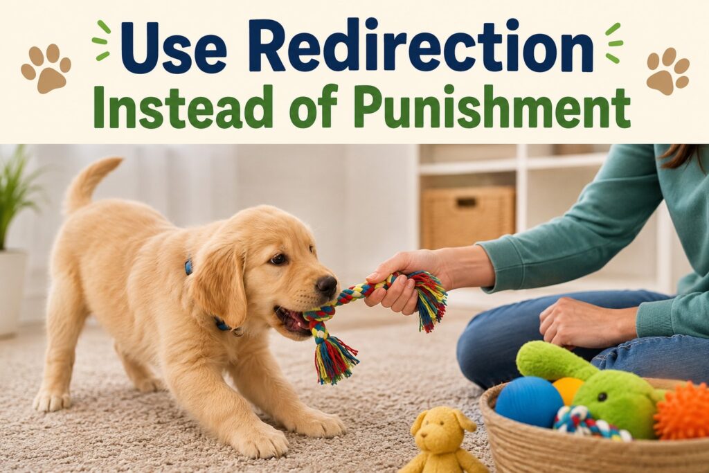 How to Stop Puppy Biting Easy Training Tips That Really Work use redirection instead of punishment