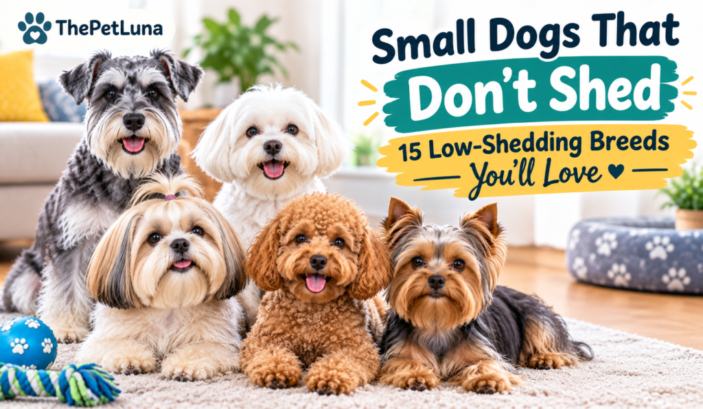 Small Dogs That Don't Shed 15 Low-Shedding Breeds You'll Love Small Dogs That Don't Shed 15 Low-Shedding Breeds You'll Love .jpg The server cannot process the image. This can happen if the server is busy or does not have enough resources to complete the task. Uploading a smaller image may help. Suggested maximum size is 2560 pixels.